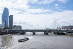 Looking a Blackfriars Station from the East